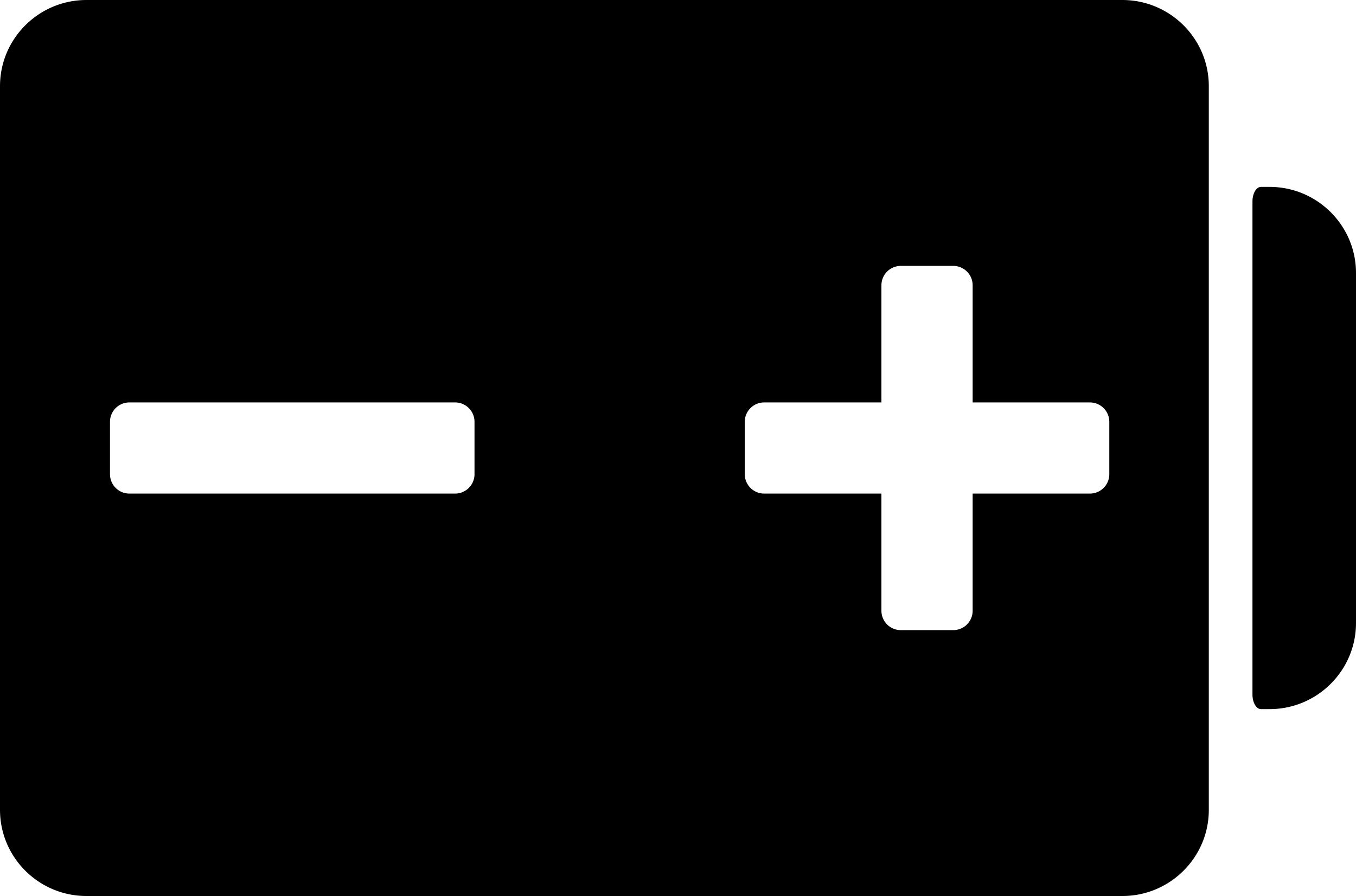 Battery With Positive And Negative Poles Signs Outline Icon Svg Set Free Vectors